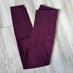 Old Navy Maroon High-Rise Leggings